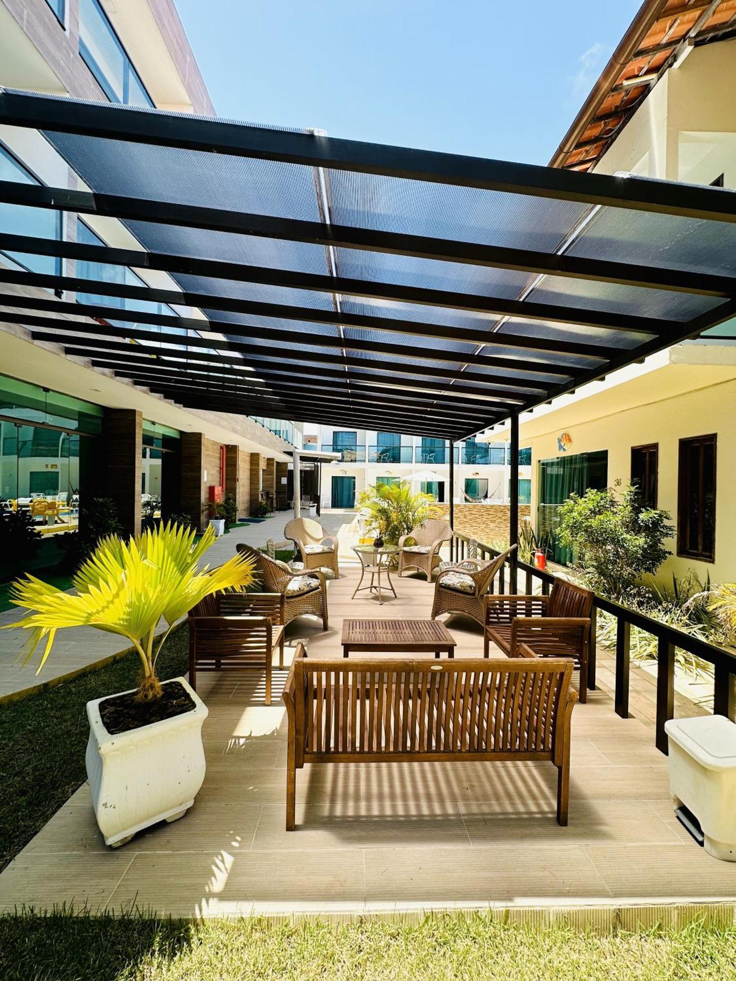 Pousada Sky Beach Flat ปอร์โต จิ กาลินญาส ภายนอก รูปภาพ